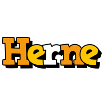 Herne cartoon logo