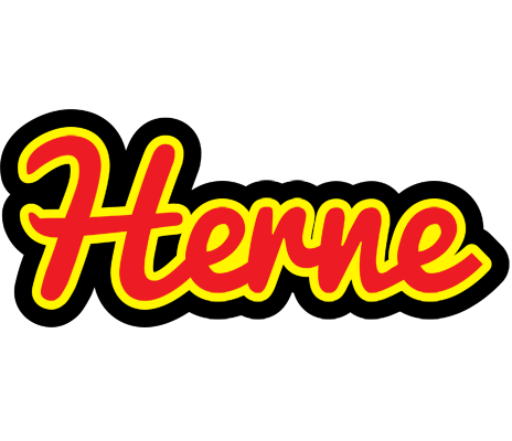 Herne fireman logo