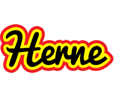 Herne flaming logo