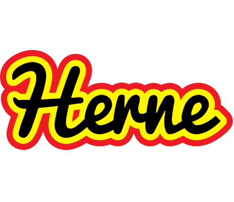 Herne flaming logo