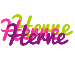 Herne flowers logo