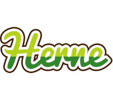 Herne golfing logo