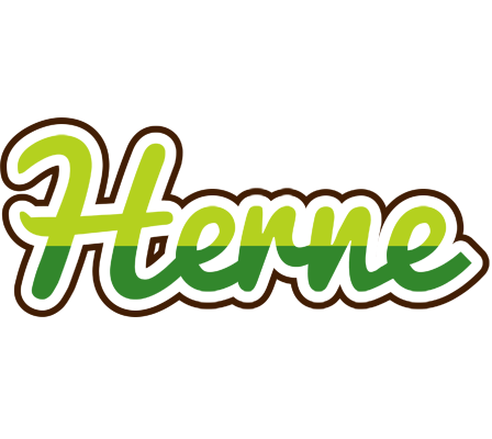 Herne golfing logo
