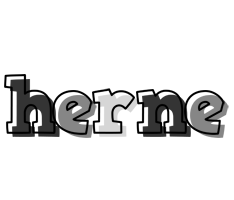 Herne night logo