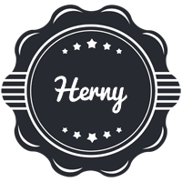 Herny badge logo