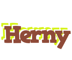 Herny caffeebar logo