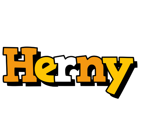 Herny cartoon logo