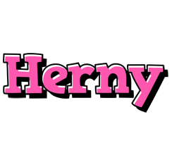 Herny girlish logo