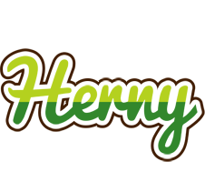 Herny golfing logo