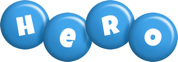 Hero candy-blue logo