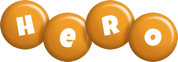 Hero candy-orange logo