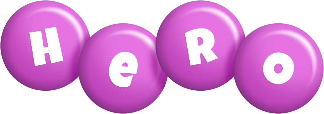 Hero candy-purple logo
