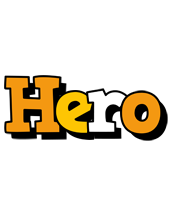 Hero cartoon logo