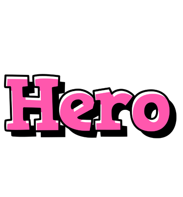 Hero girlish logo