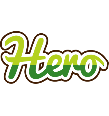 Hero golfing logo