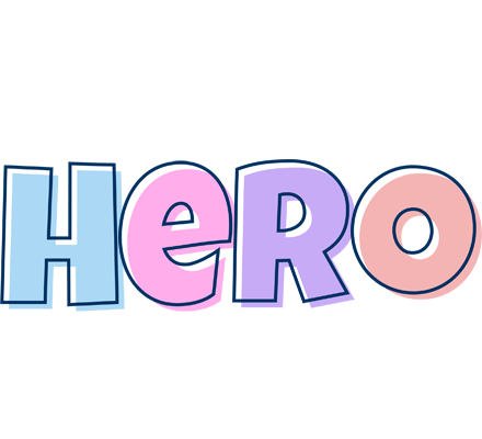 Hero pastel logo