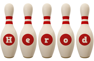 Herod bowling-pin logo