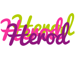 Herod flowers logo