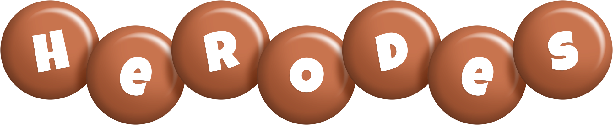 Herodes candy-brown logo