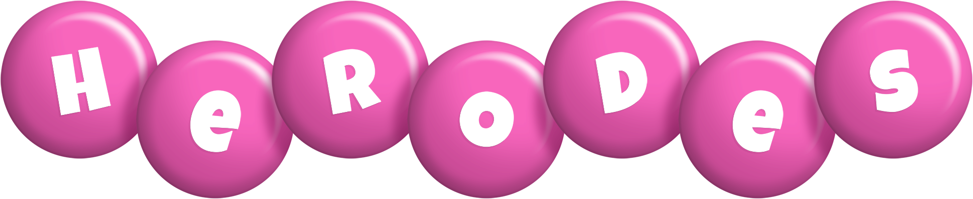 Herodes candy-pink logo