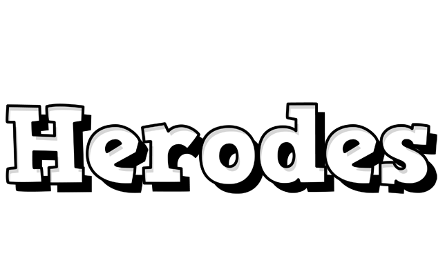 Herodes snowing logo