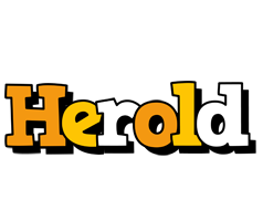 Herold cartoon logo