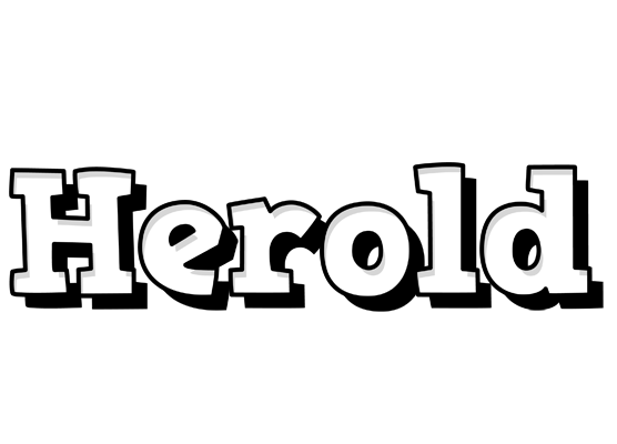 Herold snowing logo
