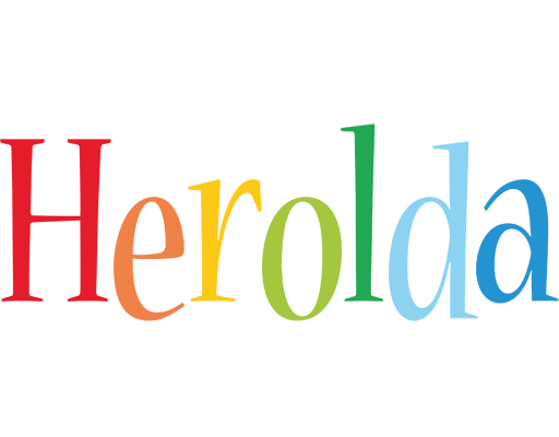 Herolda birthday logo