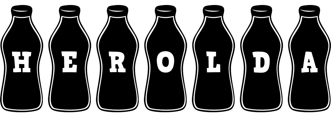 Herolda bottle logo