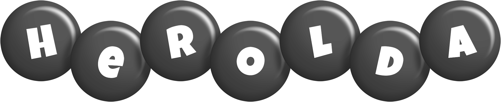 Herolda candy-black logo