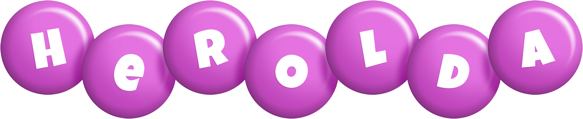 Herolda candy-purple logo