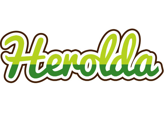 Herolda golfing logo