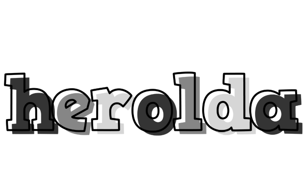 Herolda night logo