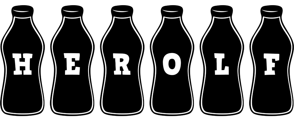 Herolf bottle logo