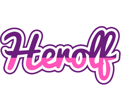 Herolf cheerful logo
