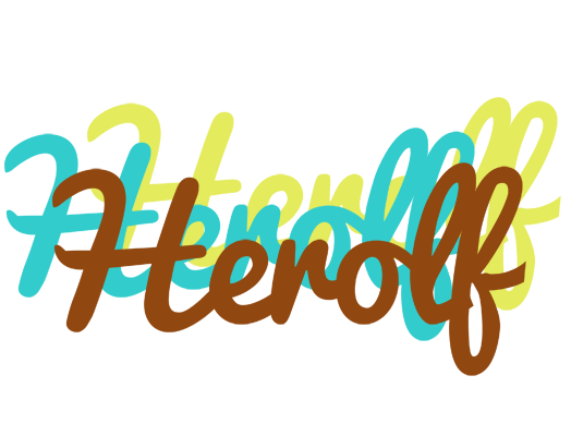 Herolf cupcake logo