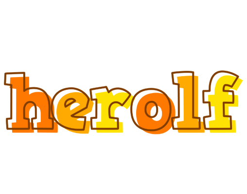 Herolf desert logo