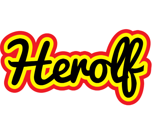Herolf flaming logo