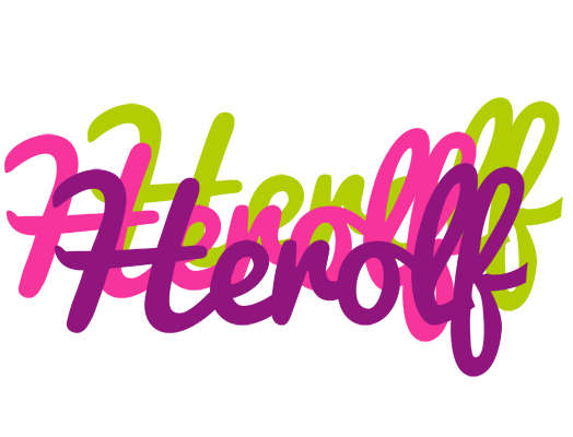 Herolf flowers logo