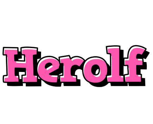 Herolf girlish logo
