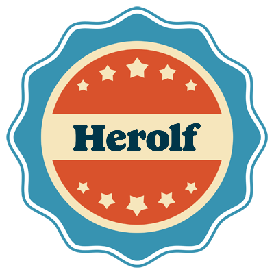 Herolf labels logo