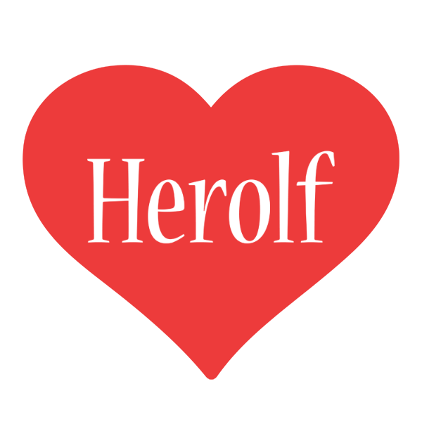 Herolf love logo