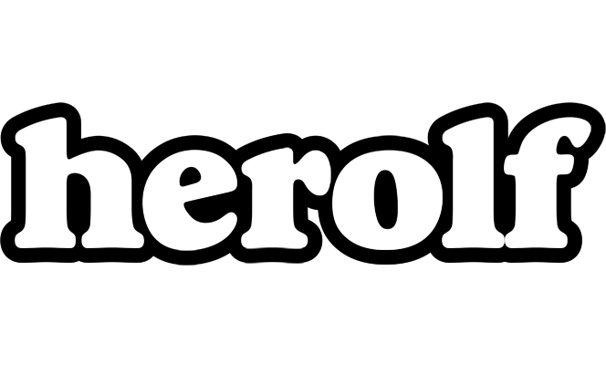 Herolf panda logo