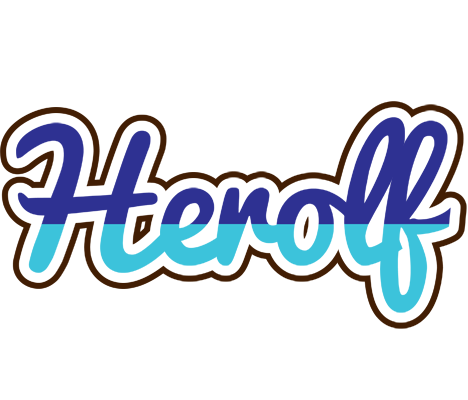 Herolf raining logo