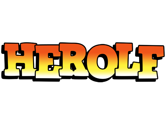 Herolf sunset logo