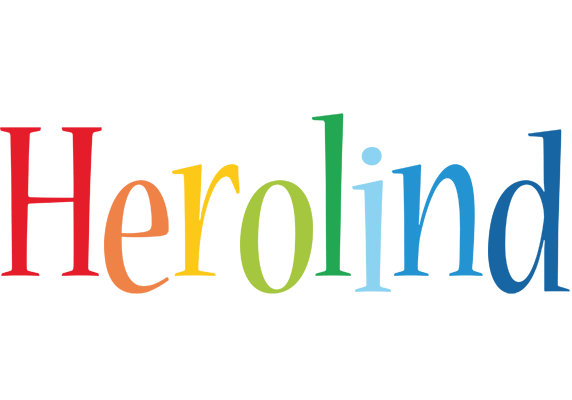 Herolind birthday logo