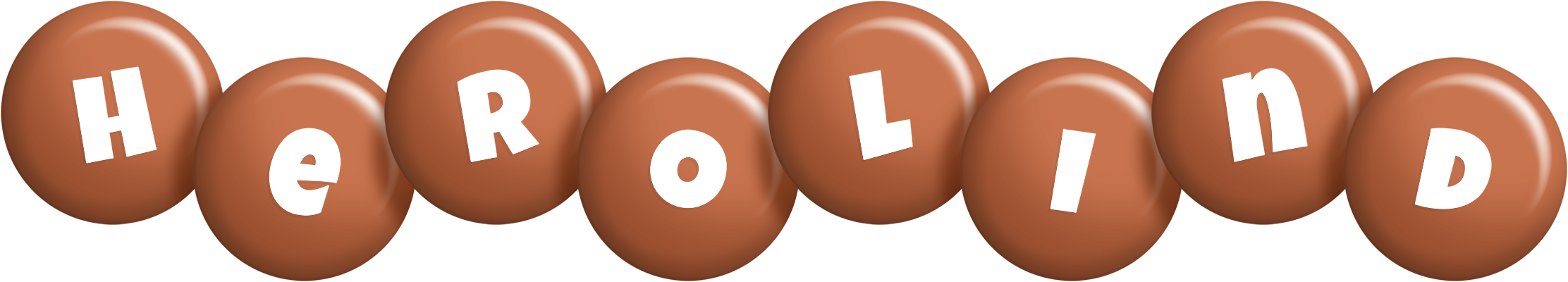 Herolind candy-brown logo