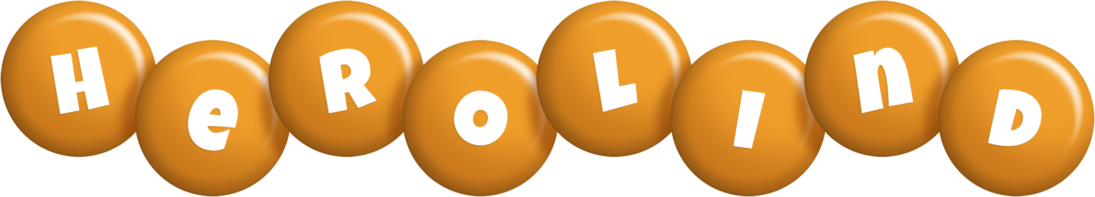 Herolind candy-orange logo