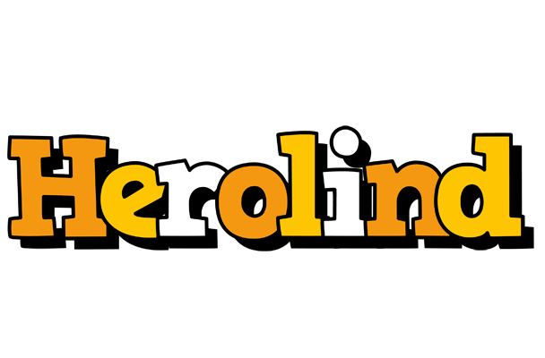 Herolind cartoon logo