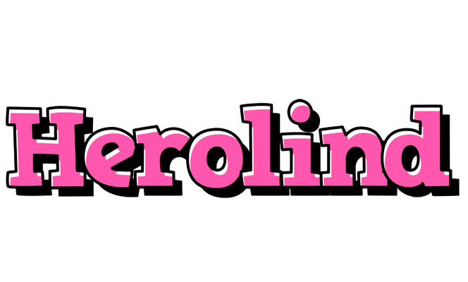 Herolind girlish logo